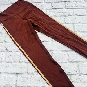 ZYIA Active Womans Size 2 Brown Leggings Yoga Athleisure
